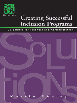 cover image of Creating Successful Inclusion Programs